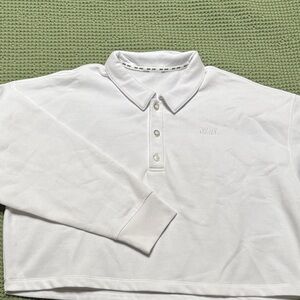 DKNY White Crew Neck Sweater